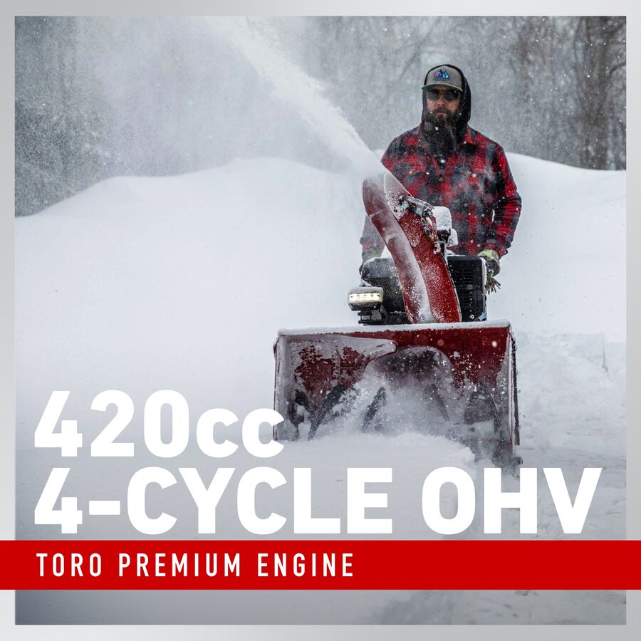 Toro 38890 28" Power TRX HD Snow Blower 1428 OHXE