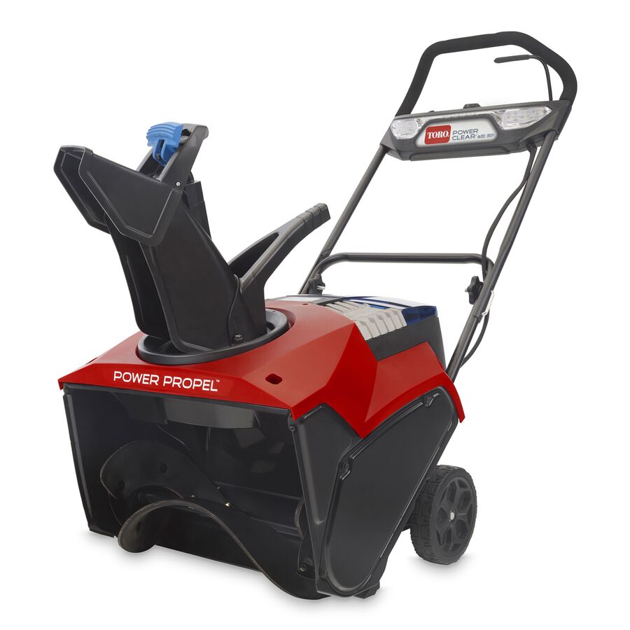 Toro 39921 21" 60V MAX Power Clear® Self-Propel Single-Stage Snow Blower with 10Ah Battery and Charger