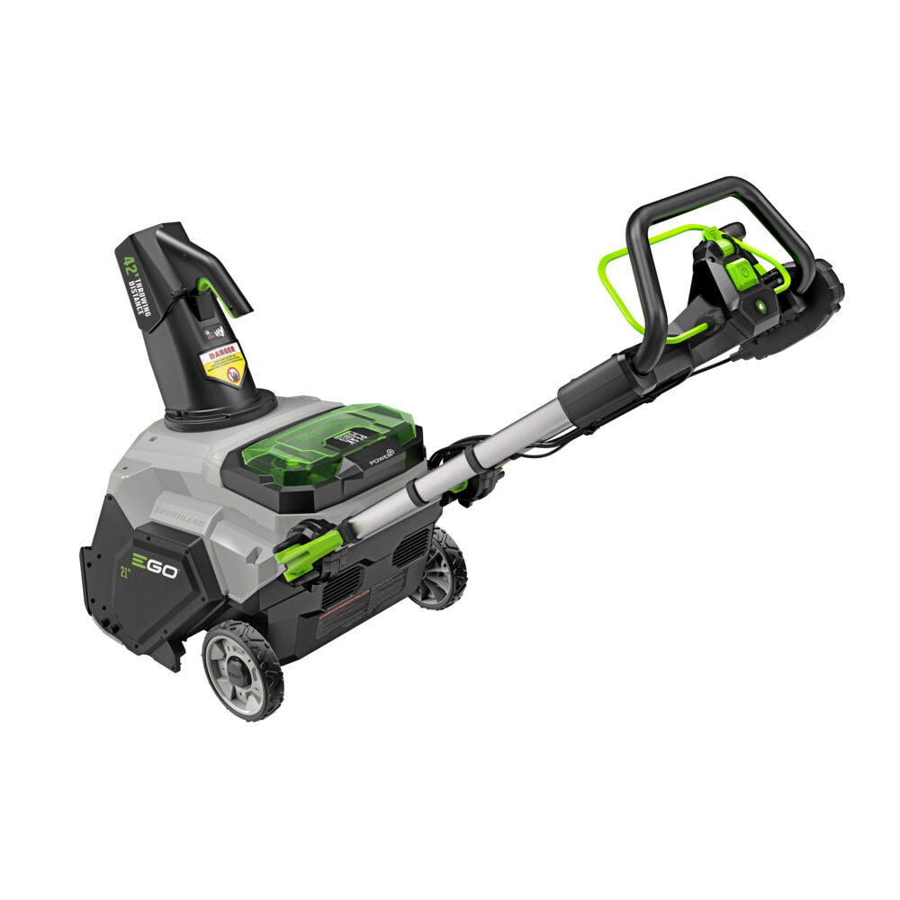EGO Power+ SNT2121 21" Peak Power Snow Blower with Steel Auger, (2) 4.0Ah Batteries and 320W Charger