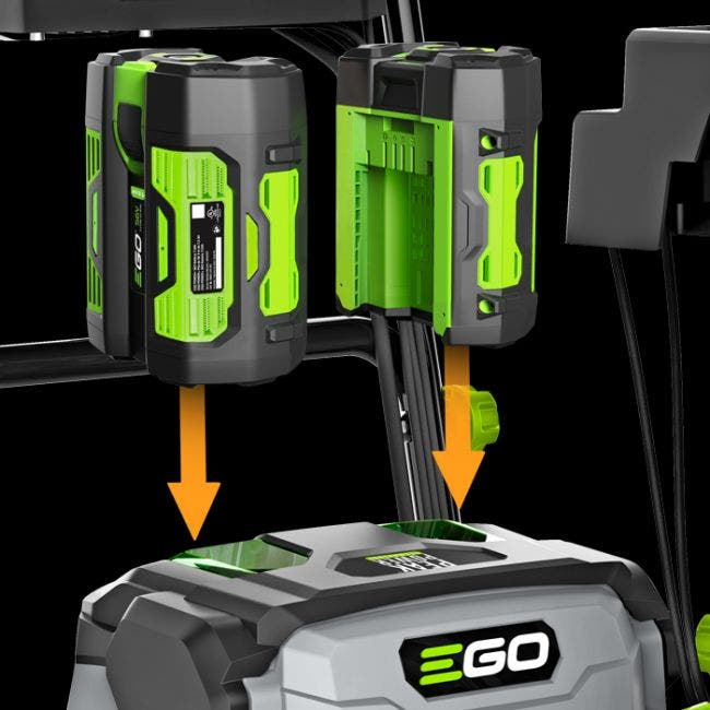 EGO SNT2405 24" Self-Propelled 2-Stage Snow Thrower with (2) 7.5AH Batteries and Rapid Charger