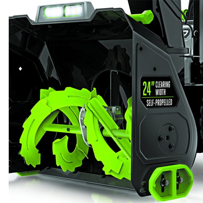 EGO SNT2400 24" Self-Propelled 2-Stage Snow Blower with Peak Power (Battery and Charger Not Included)