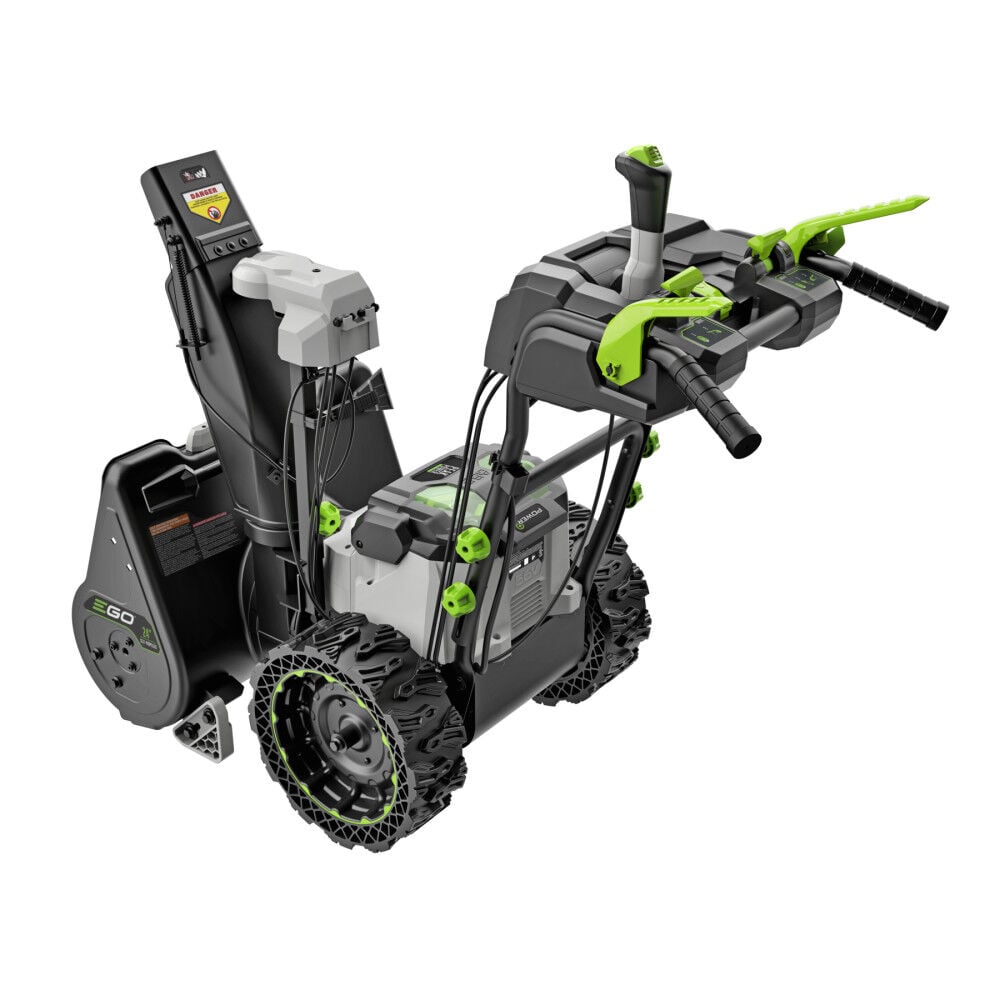EGO Power+ SNT2424 24" Two-Stage Self-Propelled Snow Blower with (2) 6.0Ah Batteries and Dual-Port Charger