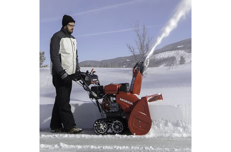 Honda HSS1332ATD 389cc 32" Track Drive Two Stage Snow Blower with Electric Start