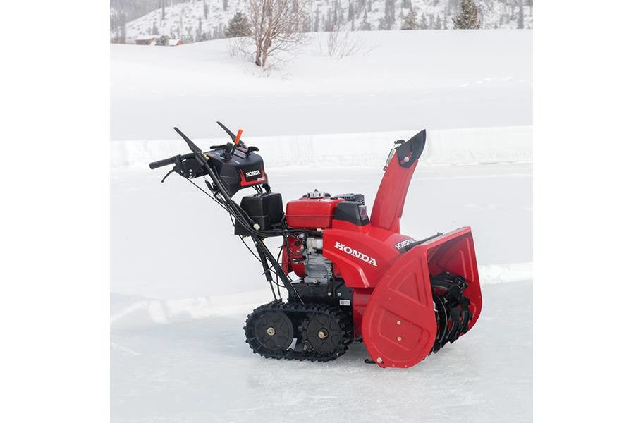 Honda HSS928ATD 270cc 28" Track Drive Two Stage Snow Blower with Electric Start