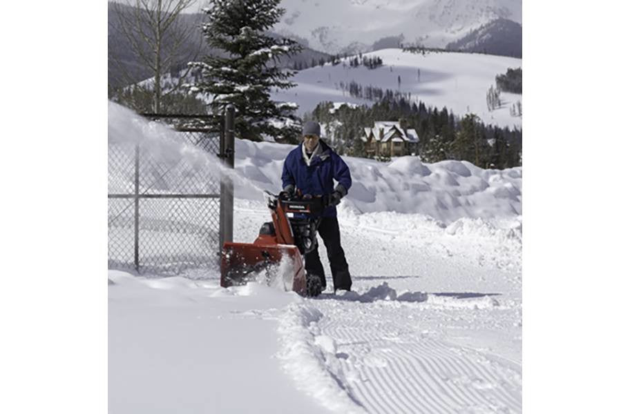 Honda HSS928ATD 270cc 28" Track Drive Two Stage Snow Blower with Electric Start