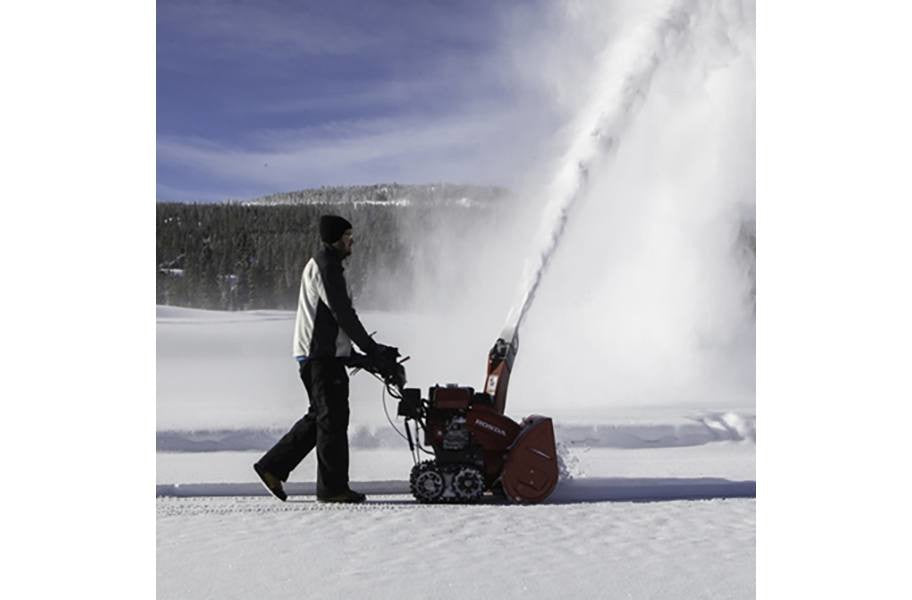 Honda HSS1332ATD 389cc 32" Track Drive Two Stage Snow Blower with Electric Start
