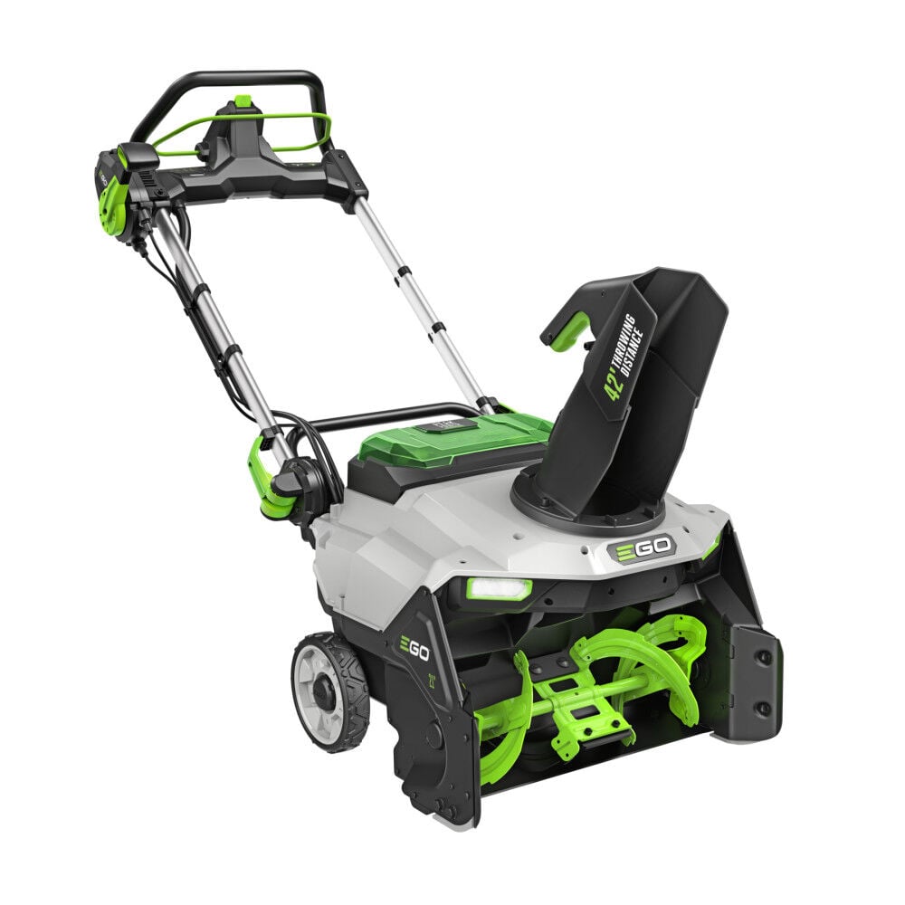 EGO Power+ SNT2124 21" Single-Stage Snow Blower with Peak Power™, (2) 6.0Ah Batteries and 550W Charger