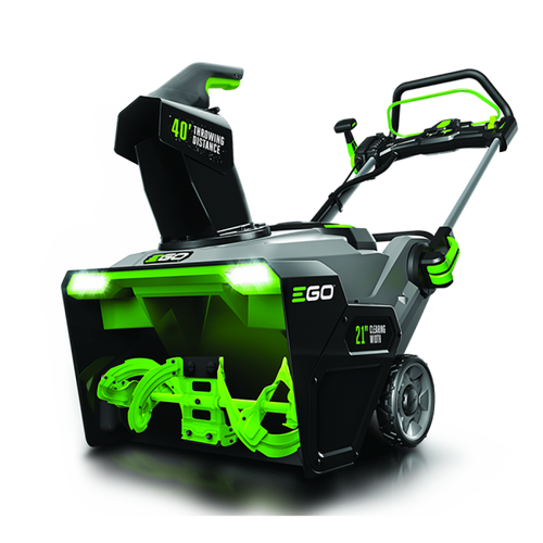 EGO Power+ SNT2112 21" 56-Volt Cordless  Snow Blower with Steel Auger with (2) 5.0Ah Batteries and Dual Port Charger Included